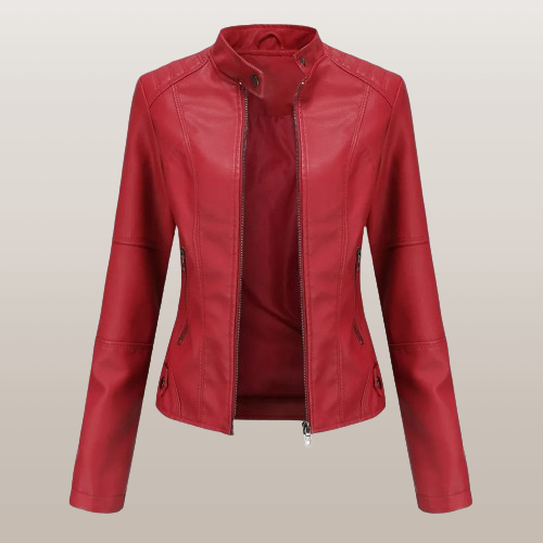 Chic Women's Zip-Up Jacket