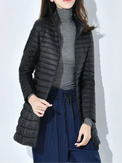 Tailored Lightweight Down Jacket for Women