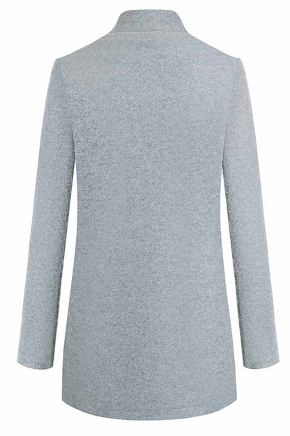 Chic Stand-Up Collar Jacket