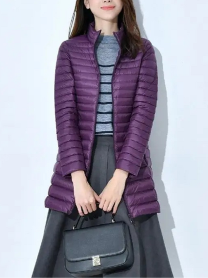 Tailored Lightweight Down Jacket for Women