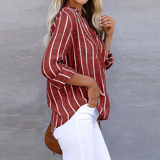 Chic Striped Blouse