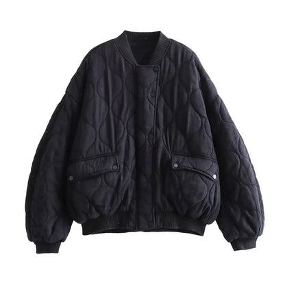 Destiny - Round Neck Cotton Jacket